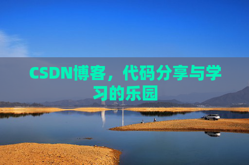 CSDN博客,代码分享与学习的乐园